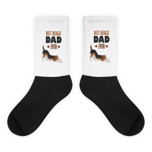 best beagle dad ever socks