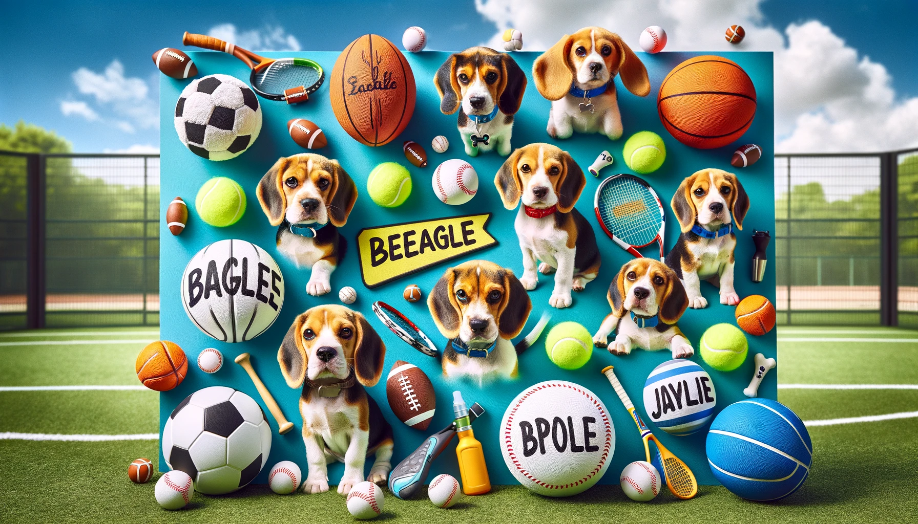 Beagle sports-themed names