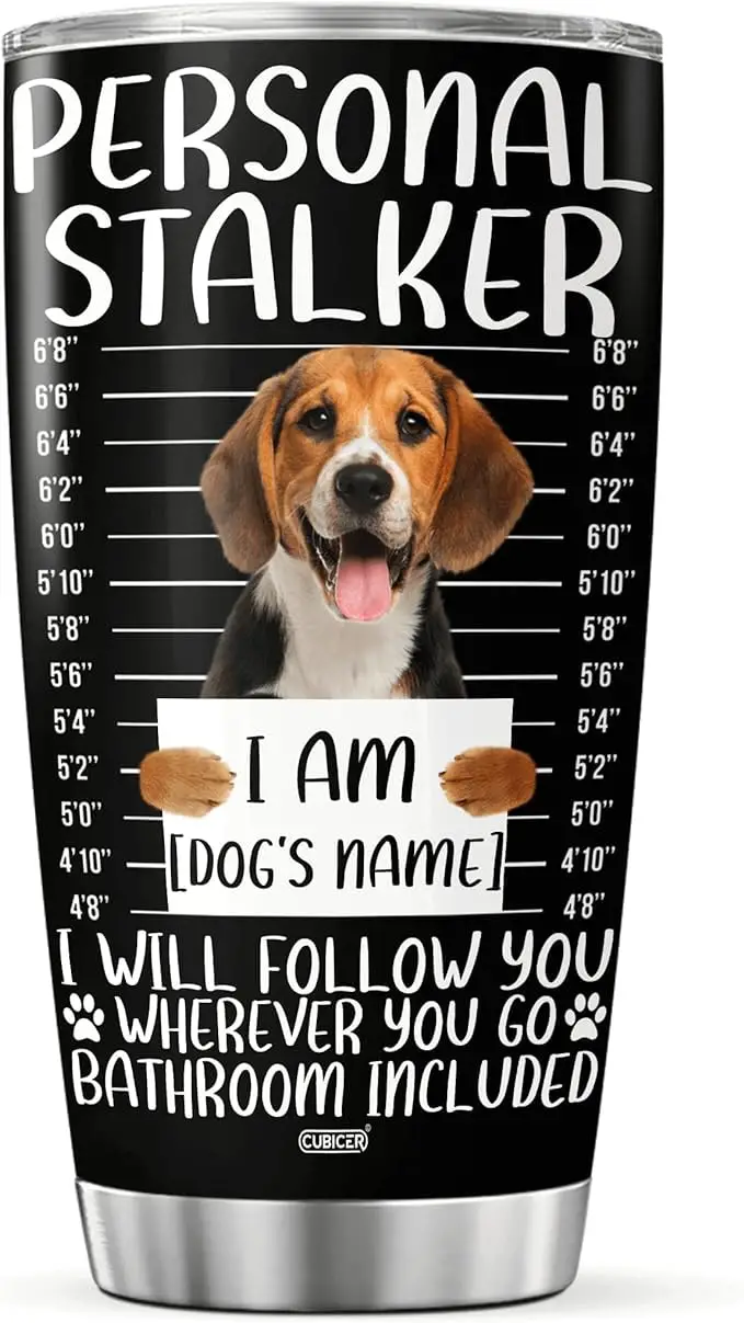 Personalized Beagle Tumbler