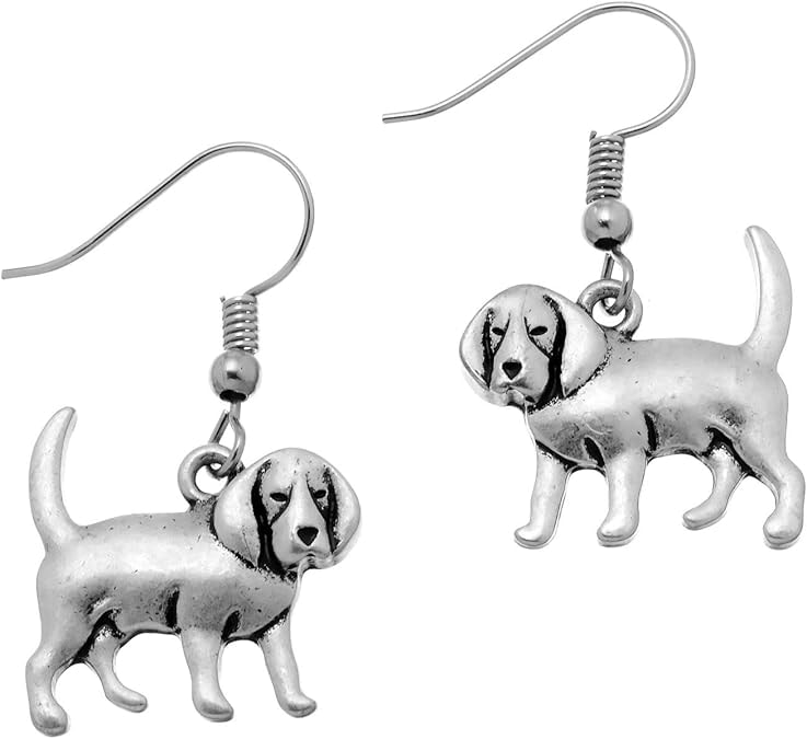 Beagle Earrings