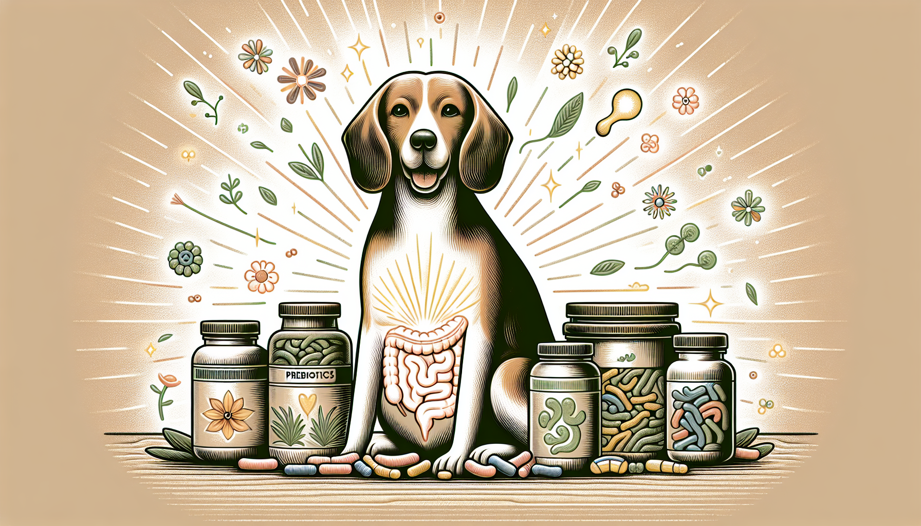 beagles prebiotics gut health