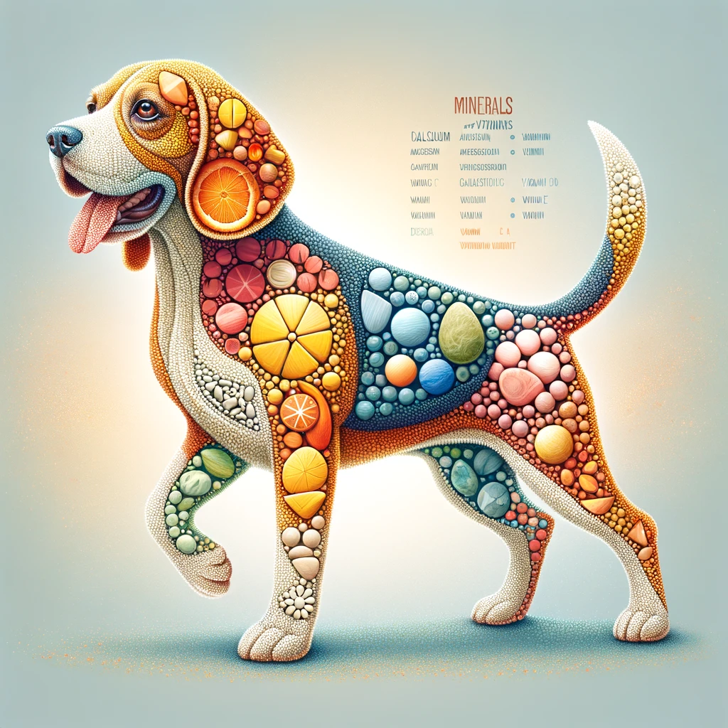 Nutritional Beagle Illustration