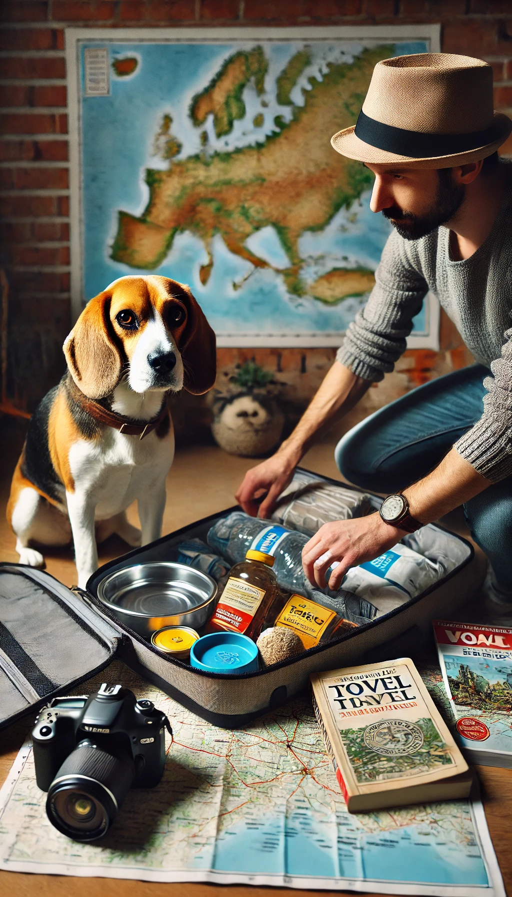 beagle travel supply bag