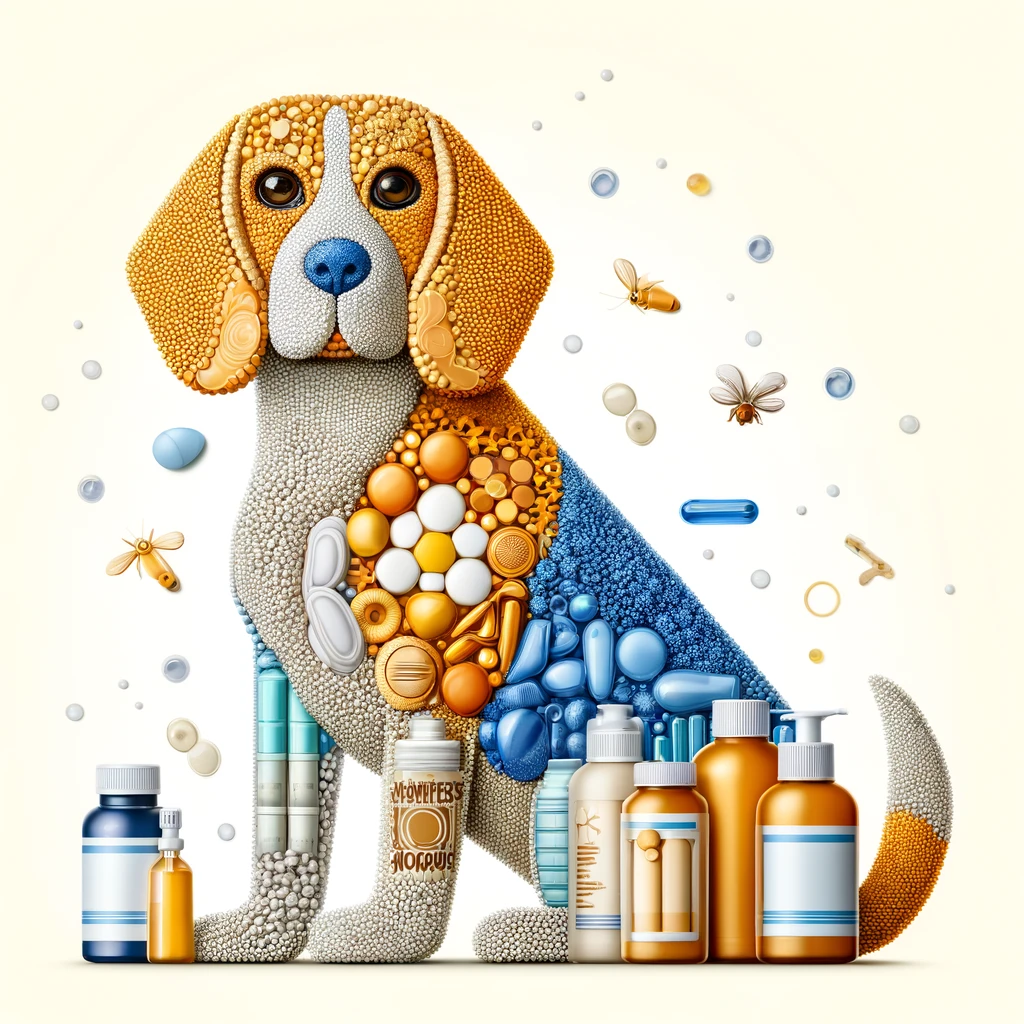 Allergy Relief Beagle Illustration