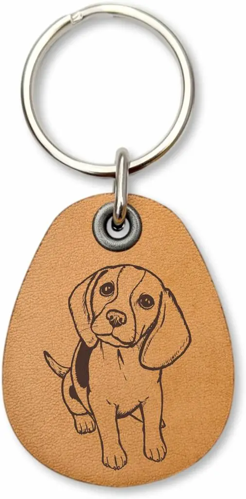 beagle keychain