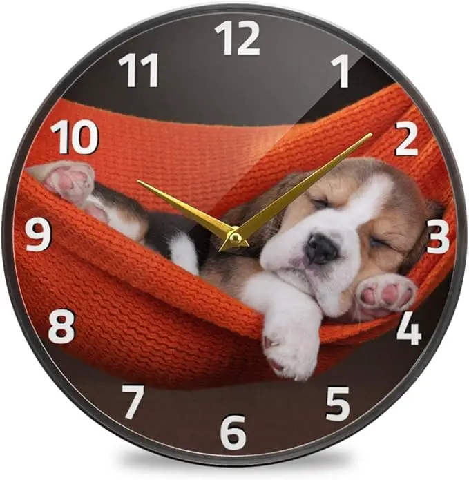 Beagle Wall Clock