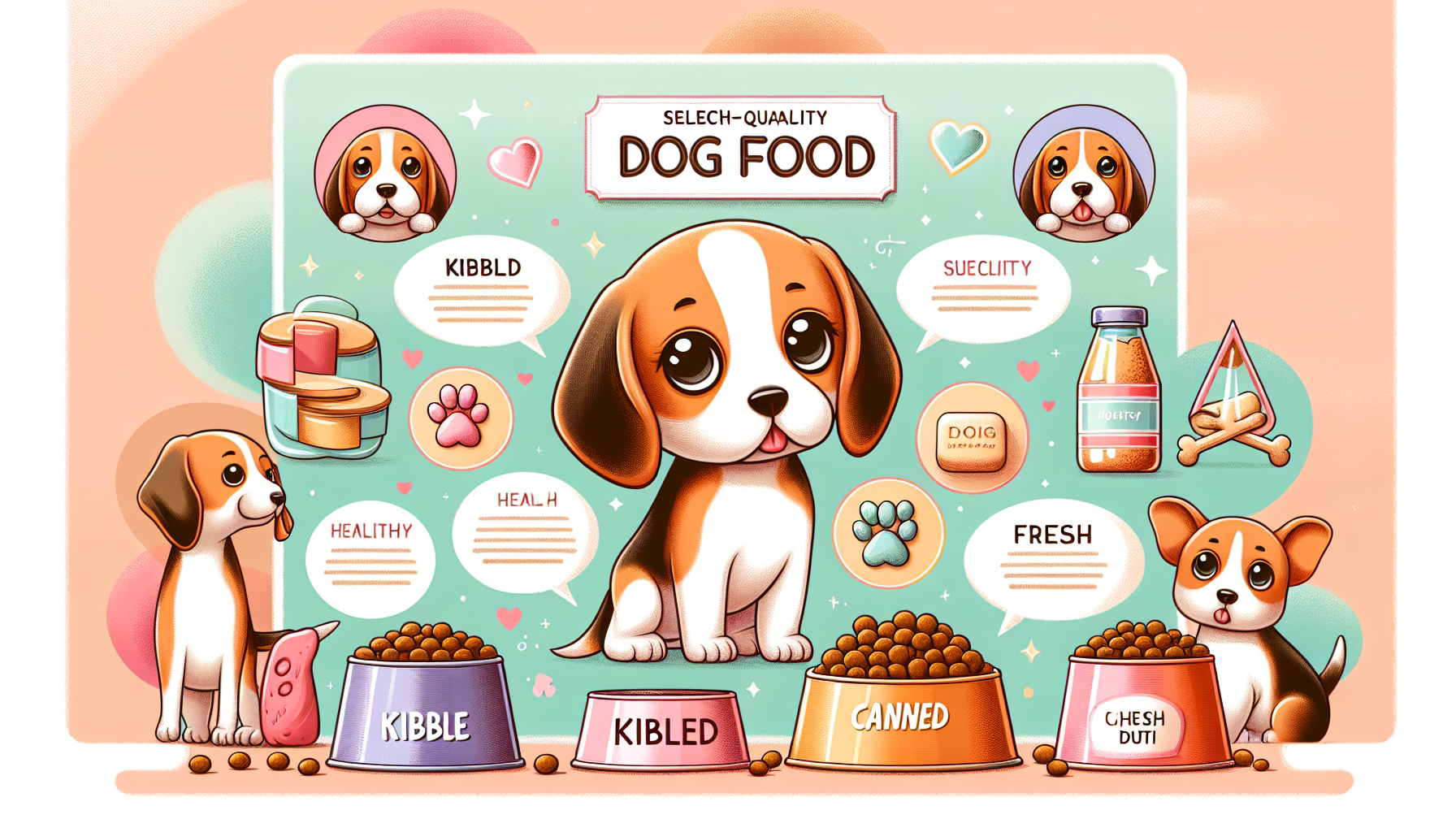  tips for finding the best value dog food for beagles.