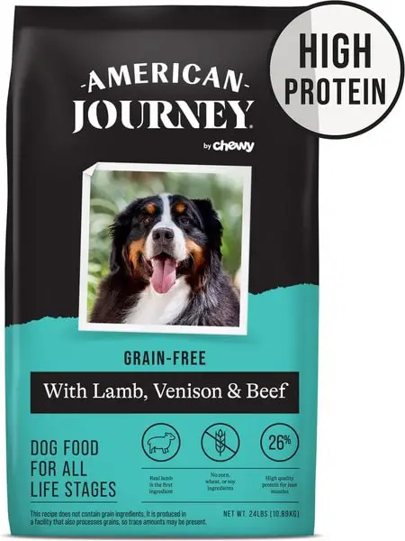 American Journey Grain-Free with Lamb, Venison & Beef Dry Dog Food